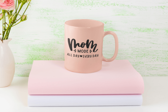 Mom Mode All Day Every Day SVG: A Versatile Graphic for Crafts & Handmade Projects