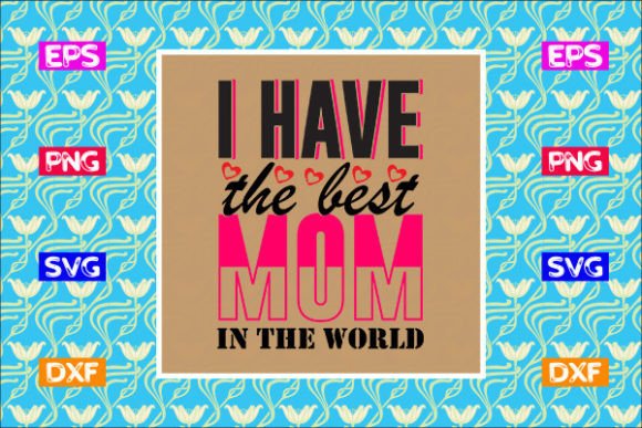 Mother’s Day SVG Design for Crafts and Graphics: A Heartfelt Branding Asset