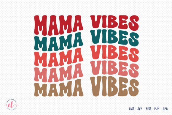 Retro Mother’s Day SVG Design for Crafts and Graphics